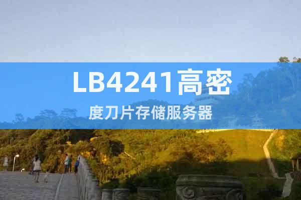 LB4241高密度刀片存储服务器