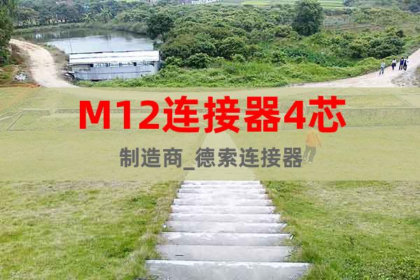 M12連接器4芯制造商_德索連接器