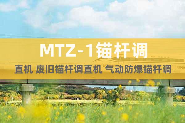 MTZ-1錨桿調(diào)直機(jī) 廢舊錨桿調(diào)直機(jī) 氣動(dòng)防爆錨桿調(diào)直機(jī)