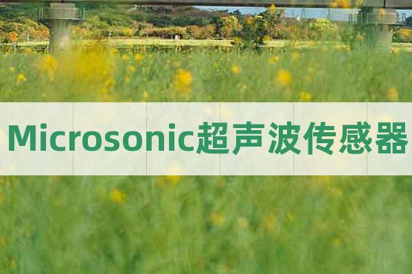 Microsonic超聲波傳感器