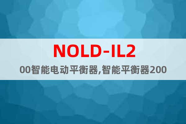 NOLD-IL200智能电动平衡器,智能平衡器200kg