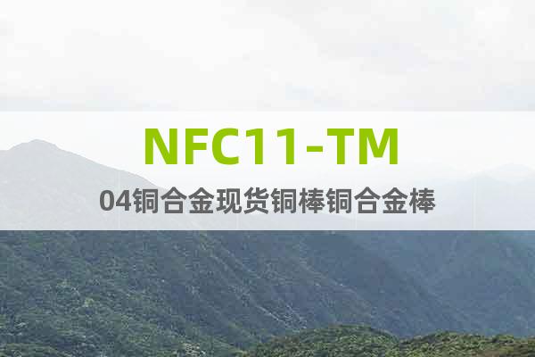NFC11-TM04銅合金現(xiàn)貨銅棒銅合金棒