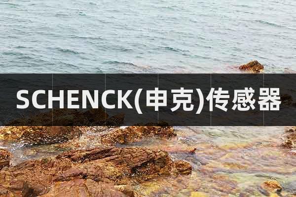 SCHENCK(申克)傳感器