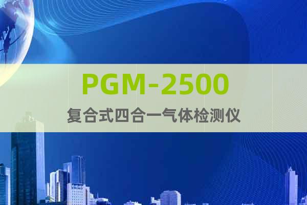 PGM-2500复合式四合一气体检测仪