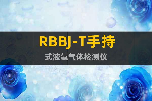RBBJ-T手持式液氨气体检测仪