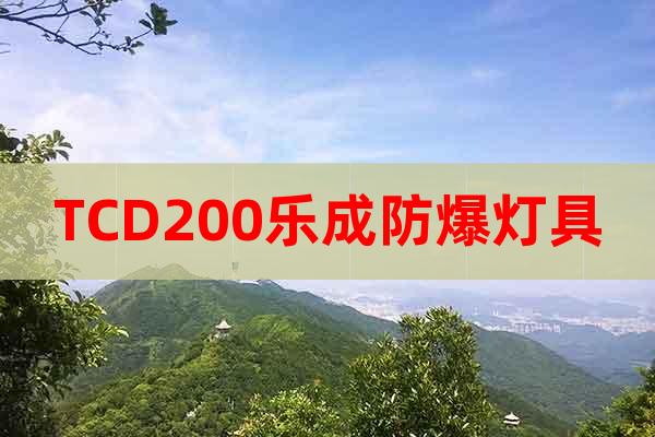 TCD200乐成防爆灯具