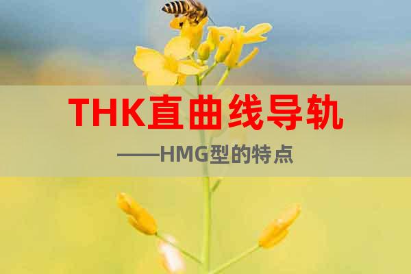 THK直曲線導(dǎo)軌——HMG型的特點(diǎn)