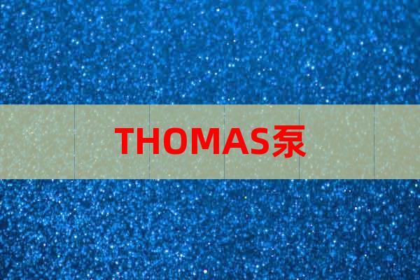 THOMAS泵