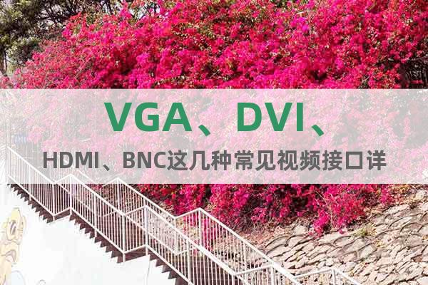 VGA、DVI、HDMI、BNC这几种常见视频接口详解