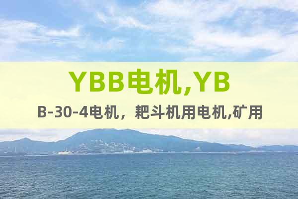 YBB電機(jī),YBB-30-4電機(jī)，耙斗機(jī)用電機(jī),礦用防爆電機(jī)