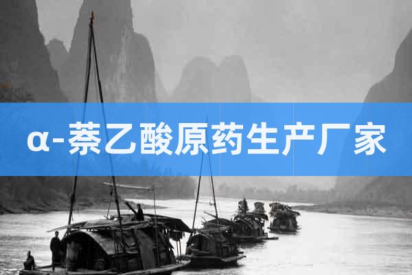 α-萘乙酸原藥生產(chǎn)廠家